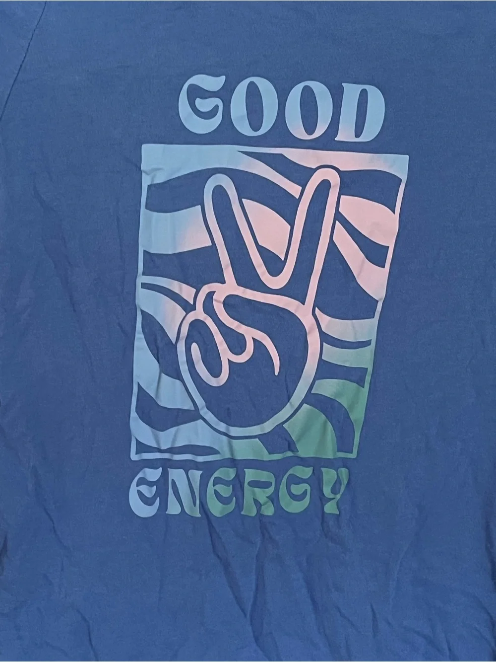 OshKosh B'gosh Purple 'Good Energy' Long Sleeve Tee with Rainbow Graphic